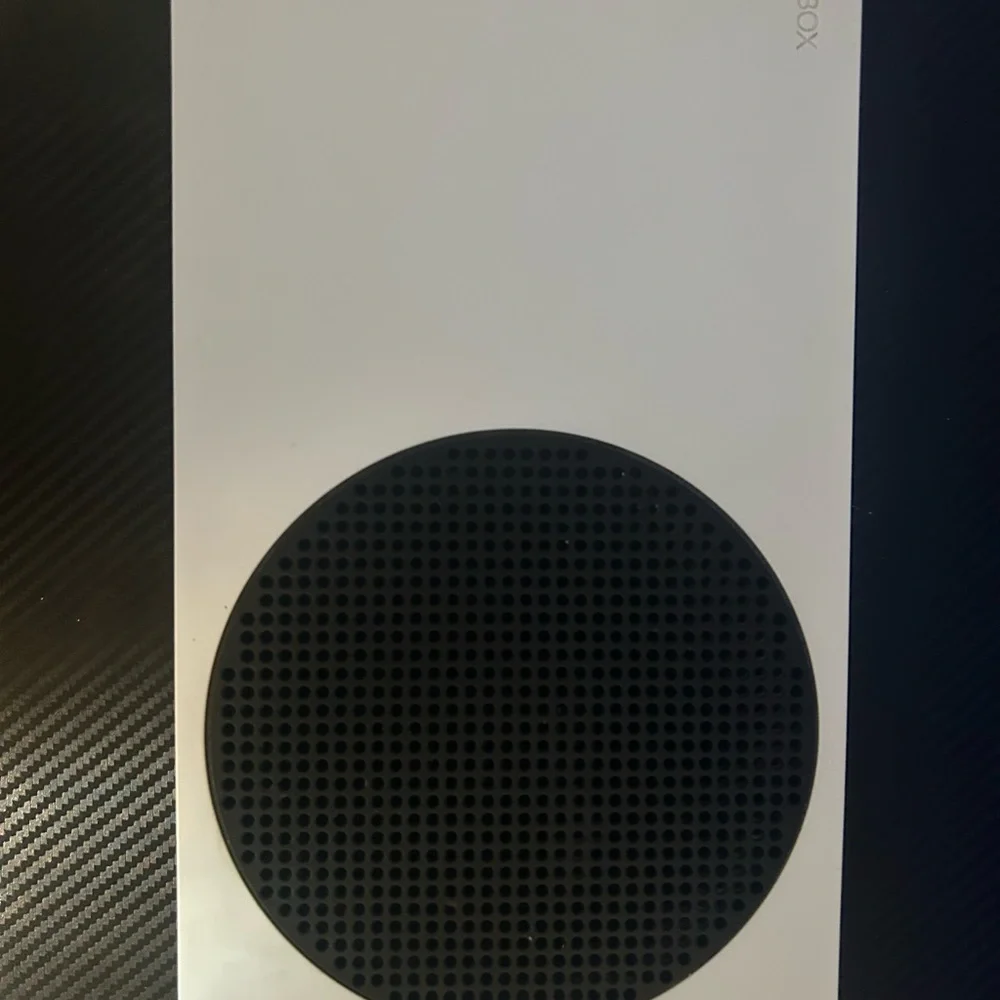 White Series S Console with Minimalist Design